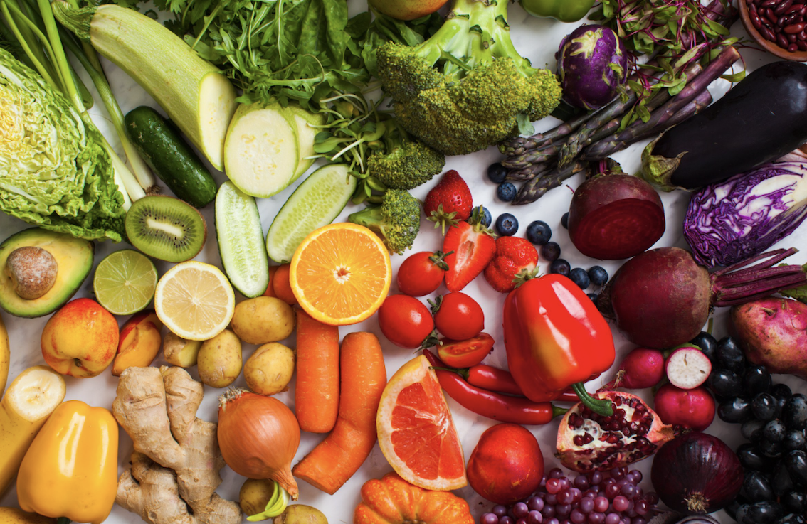 fresh vegetables fruits grocery